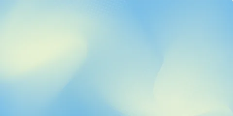 Fotobehang Abstract Beautiful Flowing Summer Color Abstract Background. Sky blue and cream gradient mesh background. Refreshing abstraction artwork. Vector  © Bang