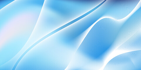 A light blue background with waves and soft lines that move in a simple and calm manner, creating a professional and modern atmosphere.