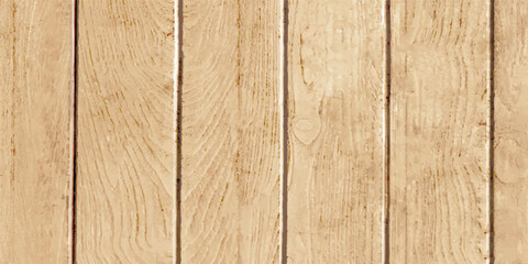Fototapeta premium A vintage brown oak hardwood plank floor with a natural grain pattern and rough timber structure provides a weathered wooden surface texture for an old tree material background