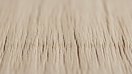 Close-up view of a light brown wooden surface with visible grain texture and vertical lines