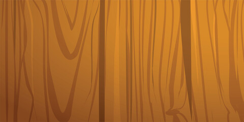 Seamless brown wood texture background featuring a natural timber grain pattern on a vector hardwood plank surface for an old oak board panel design