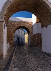 Street in Faro, Portugal.