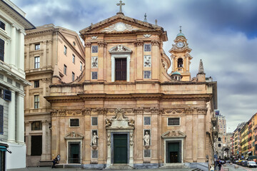 Church of Jesus and Saints Ambrose and Andrew, Genoa, Italy