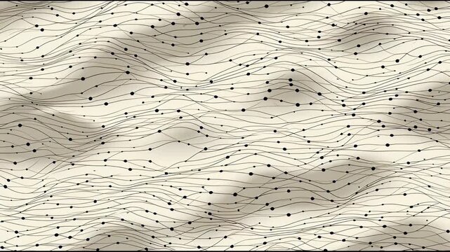 Sandy Beach with Small Pebbles.