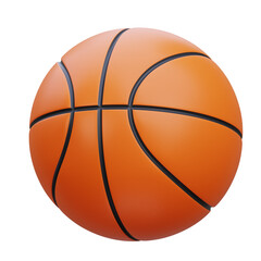 Fototapeta premium 3d basketball illustration