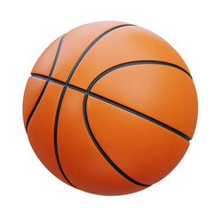 Fototapeta premium 3d basketball illustration