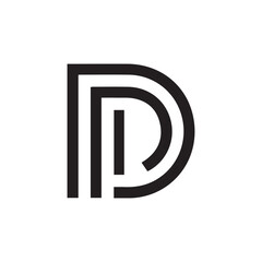 Fototapeta premium A creative vector logo design with 