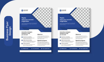 Business flyer Design