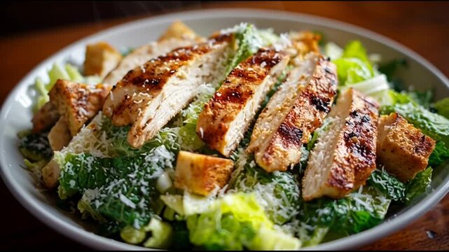 Caesar Salad With Grilled Chicken
