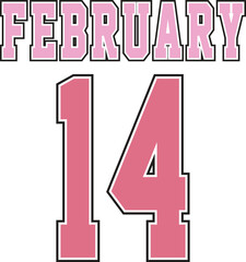 February 14 png, varsity valentines png