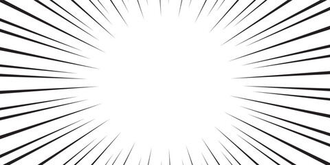 White speed line vector background. Abstract illustration wallpaper for banner business social media advertising. comic backdrop template design.