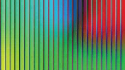 Abstract Vertical Multicolor Gradient Lines Background with Vibrant Color Blocks