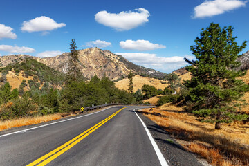 Highway leads to El Portal
