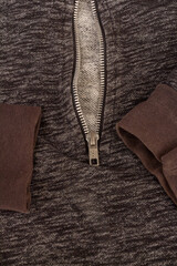 Black hoodie closeup clothing wear