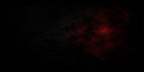 Red and black abstract smoke on dark background © maria