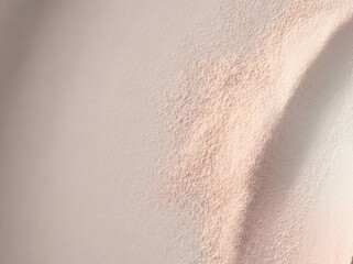 Soft Pink Powder on Smooth Surface