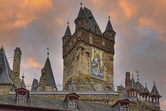 Former Imperial Castle, Dungeon, Cochem, Rhineland Palatinate, Germany