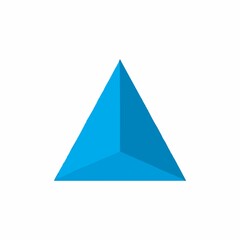 vector illustration of a pyramid