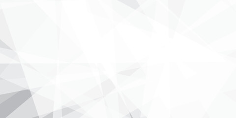 Abstract background with white and gray and geometric style with simple lines and corners, polygons as background geometric style with simple lines and corners, polygons as background paper texture