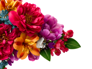 Vibrant Assortment of Exotic Flowers Arrangement