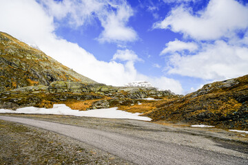 Nature at the M&ouml;lltal Glacier. Landscape in the mountains of Carinthia.
