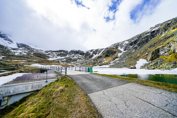 Nature at the M&ouml;lltal Glacier. Landscape in the mountains of Carinthia.
