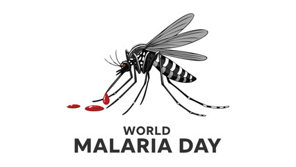 Obraz premium World Malaria Day Mosquito