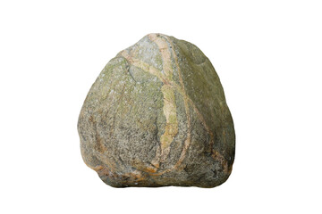 stone isolated on white background