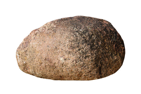 stone isolated on white background