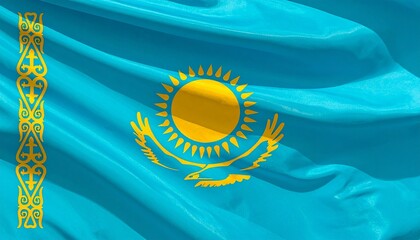 flag of Kazakhstan  