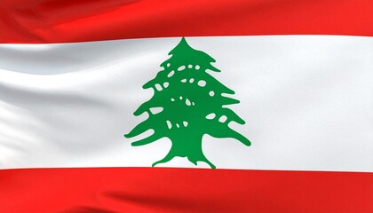 flag of Lebanon  
