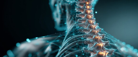 Futuristic Concept of a Holographic Scan for Diagnosing Spinal Disc Herniation in a 3D Medical Setting