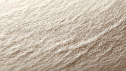 Close-up of a textured, light brown surface, revealing fine wrinkles and subtle tonal variations