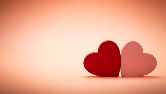 Happy valentines day hearts love background