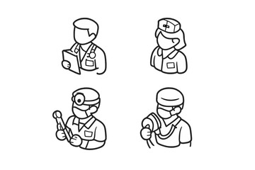 Medical Professional Icons