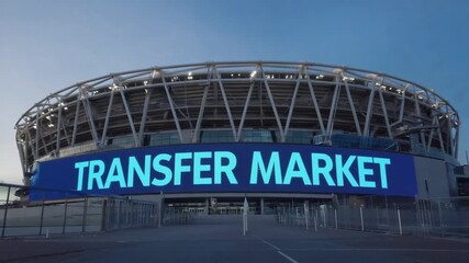 Transfer market of soccer.