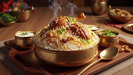 Luxury Royal Biryani Indian Pakistani Fine Dining Cuisine
