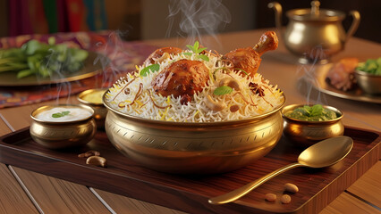 Luxury Royal Biryani Indian Pakistani Fine Dining Cuisine
