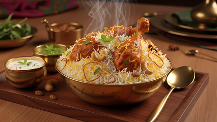 Luxury Royal Biryani Indian Pakistani Fine Dining Cuisine
