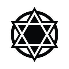Star Of David Jewish Background