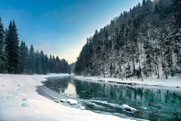 winter in the mountains