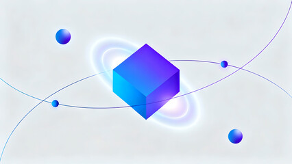 water drop on blue background