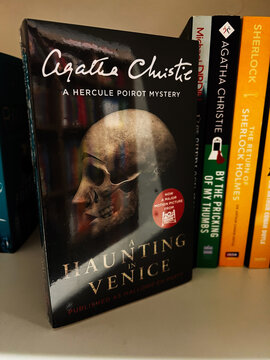 A Haunting in Venice by Agatha Christie, a Hercule Poirot mystery