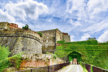 Priamar Fortress is a military fortress located on the coastal hill of Savona, Italy.