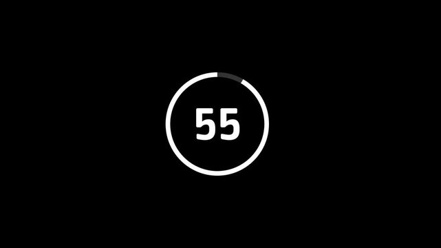 Timer Cycle Countdown 60 Sec