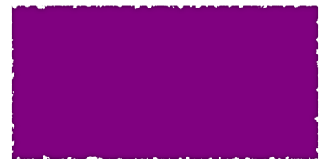 A solid purple rectangle with distressed, rough edges, providing a textured graphic background.