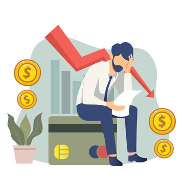 Adobe Illustrator Artwork, business man, success, worker, office, money.