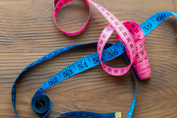 Close-Up of Measuring Tape
