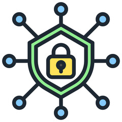 Cyber Security Icon