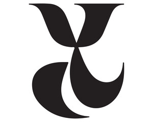 silhouette of a sailboat ,vector illustration of a black cat